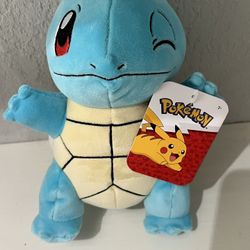Pokemon Squirtle Plush - 8-Inch