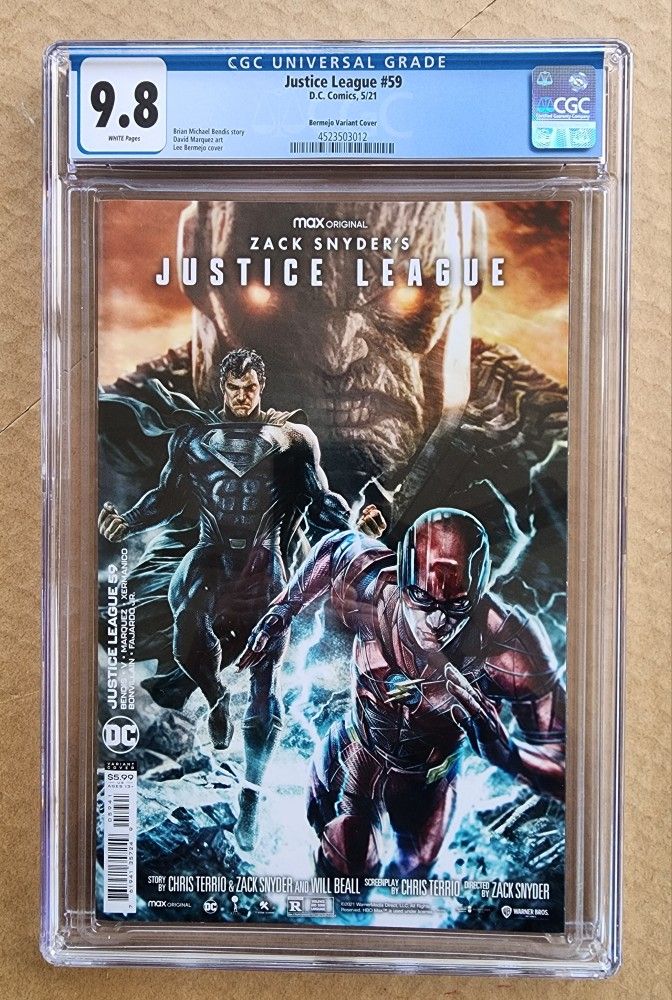 Justice League 59 vol 4 (2021)
Zack Snyder's Justice League
Lee Bermejo variant cover
