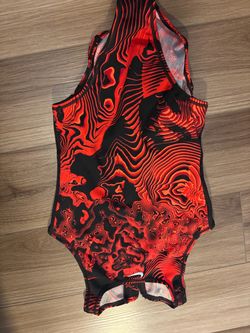 Women’s water polo swim suit and bag