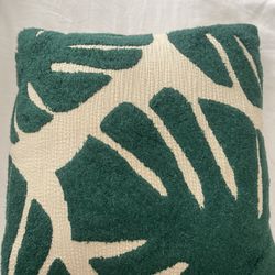 Urban Outfitters Monstera Leaf Throw Pillow