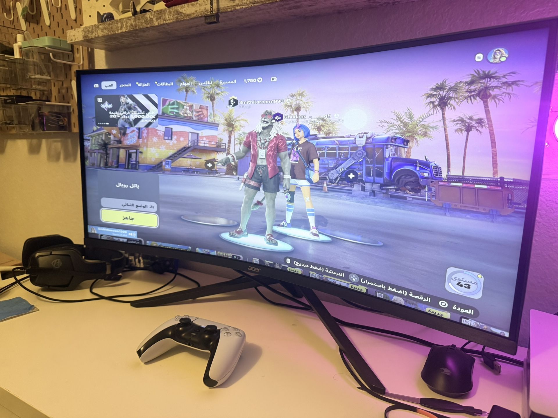 Acer Gaming monitor curve 34 inch