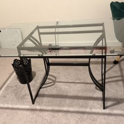 Glass Table Desk