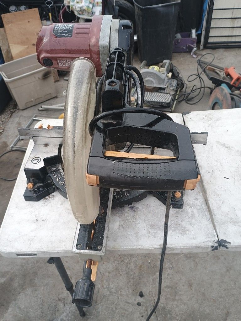 Chicago Miter Song The 12-inch Blade And Working Condition