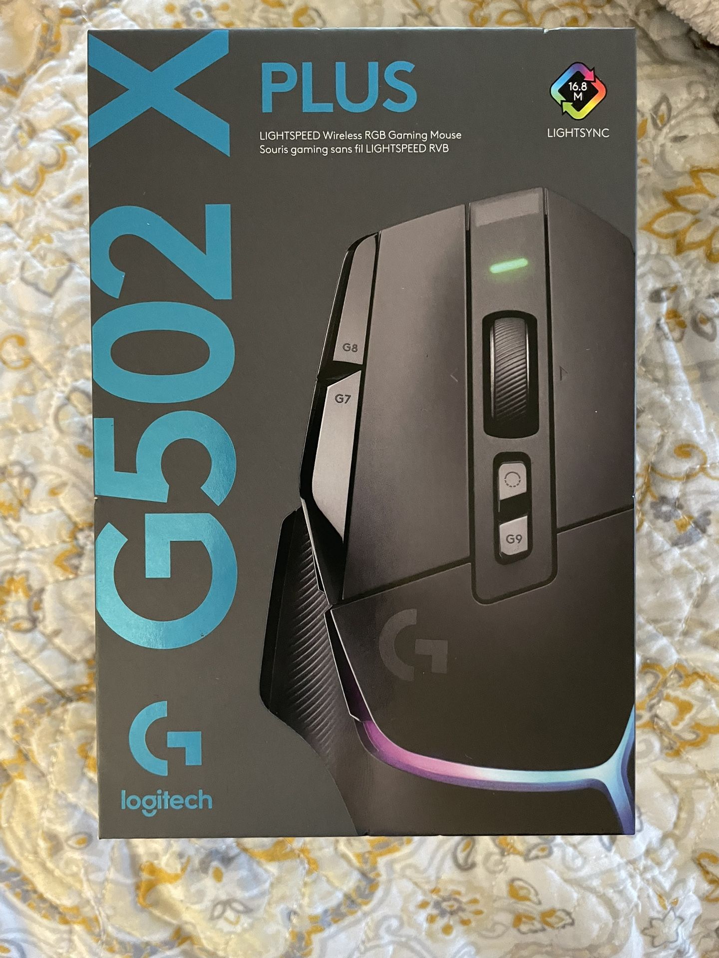 G502 X Plus Wireless Gaming Mouse