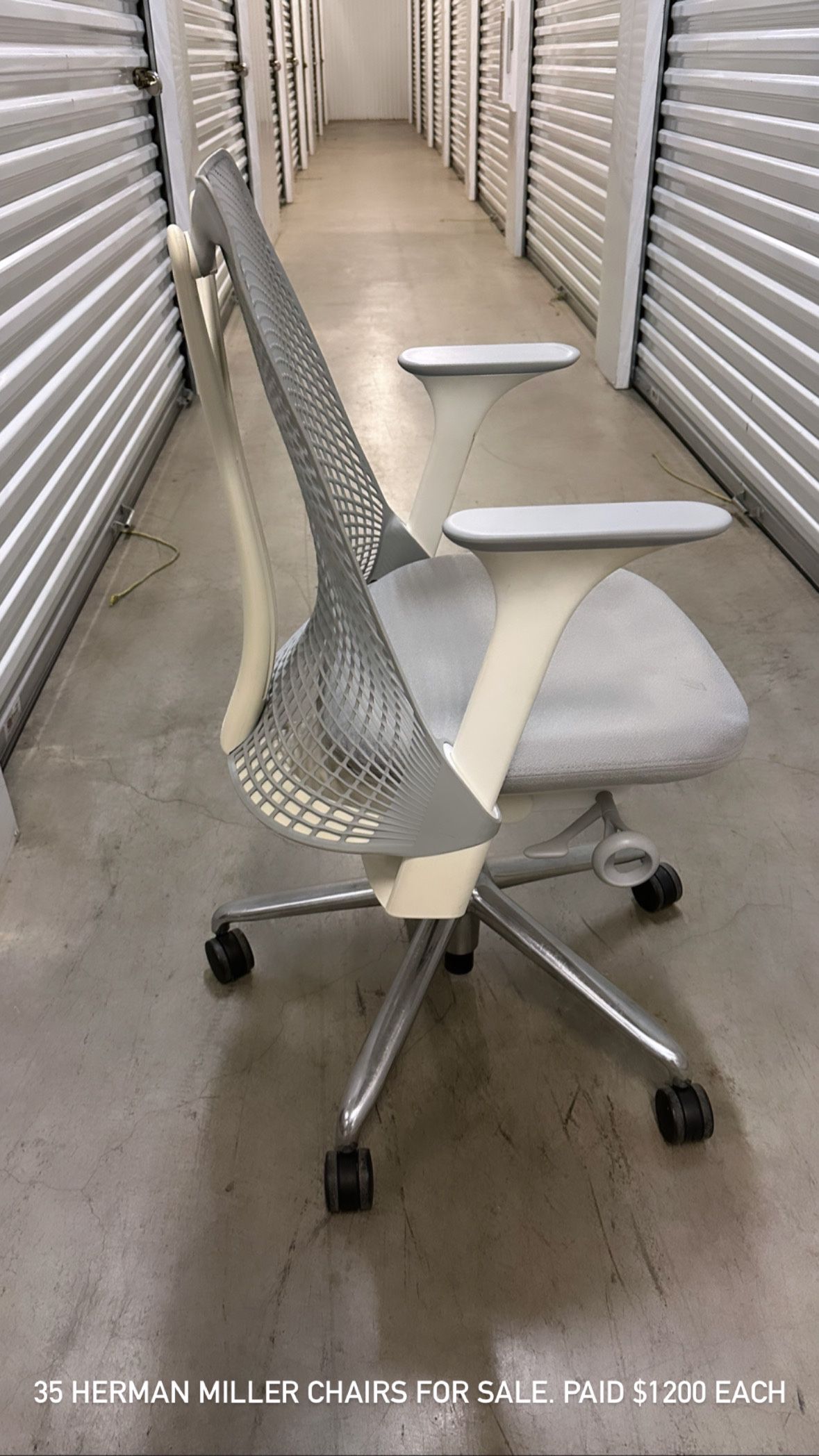 Herman Miller Sayl And Mirra 2 Office Chairs