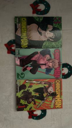 Chainsaw Man Manga Volumes 1-3
