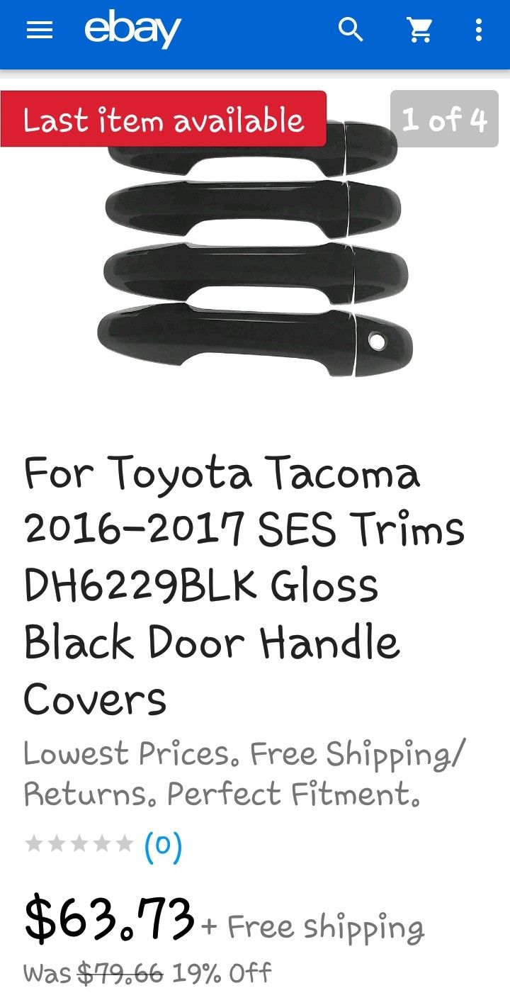 DOOR HANDLE OVERLAYS