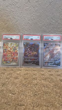 Pokemon psa and sealed collection