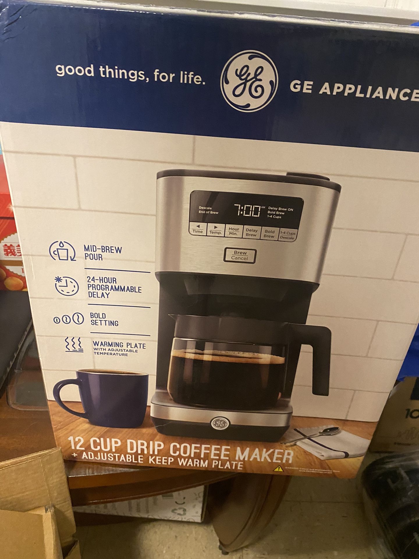 GE Coffee Maker 