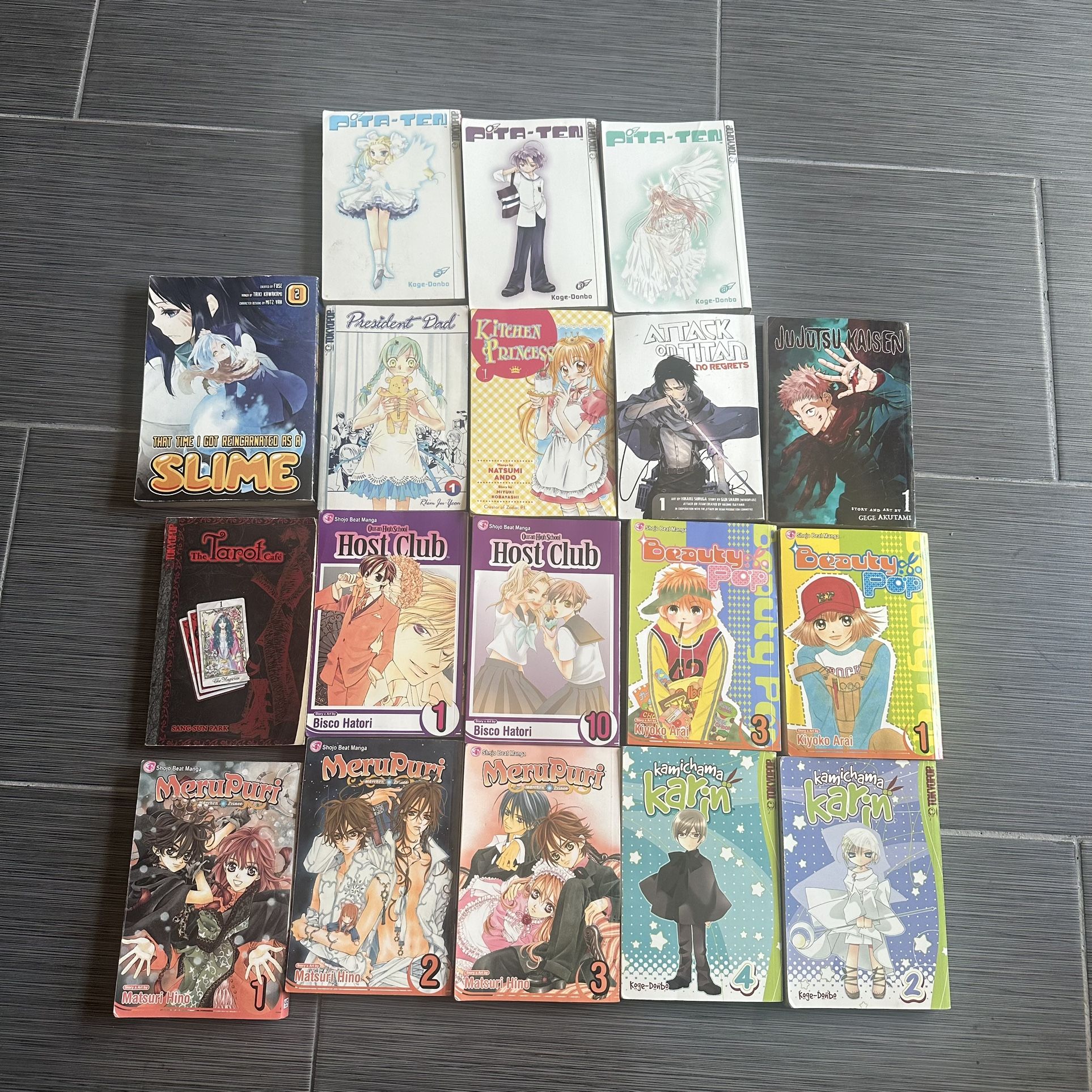 Manga Anime (English) Collection Mixed Lot Bundle (18)