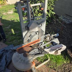 Rigid Miter Saw with Stand.