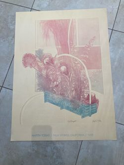 Martin Tobias poster from 1988