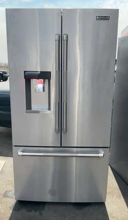 Jenn Air 3-Door Silver Refrigerator
