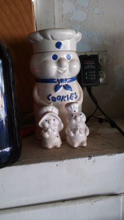 Original Pillsbury boy cookie jar