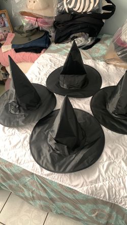 4 witches Hats for adults