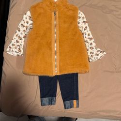 Baby Girl 12 Month 3 Piece