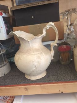 Shabby Chic pitcher large