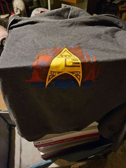 Star trek hoodie, from Las Vegas. Chandler