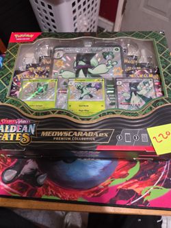 Pokemon Meowscarada EX Premium Collection Box