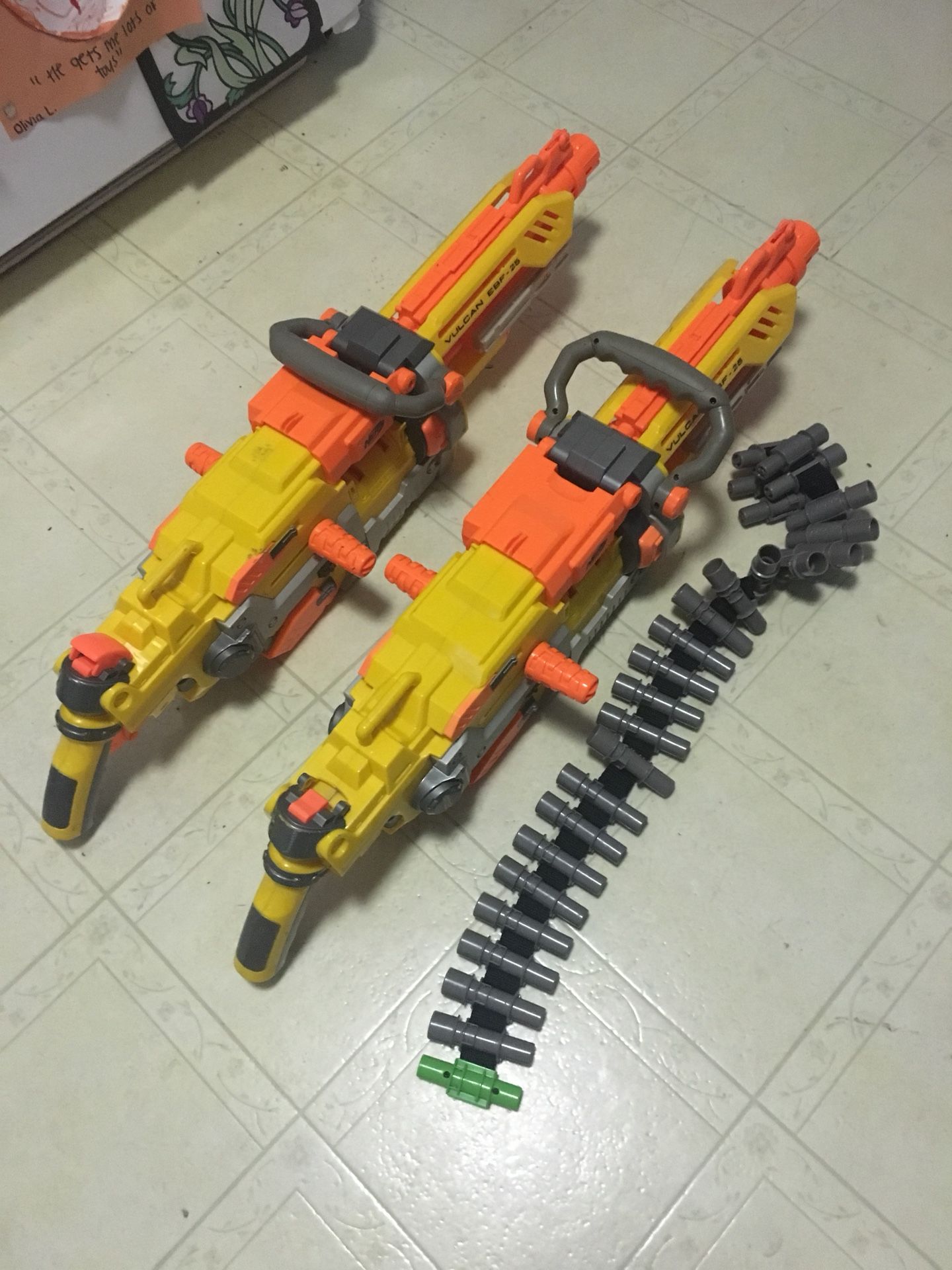 Nerf blasters