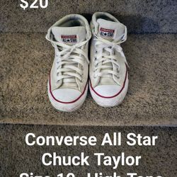Converse All Star- Chuck Taylor- Size  10