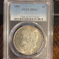 1903 Morgan PCGS MS62