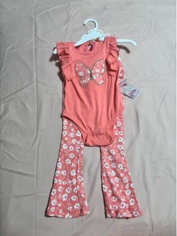 (24 Months) 3pc Btween Baby Girl Outfit