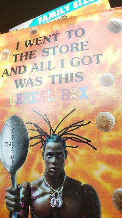 Travis Scott cereal
