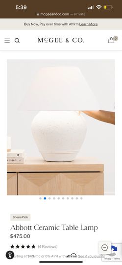 McGee And Co Abbot Lamps (2)