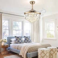 Ceiling Fan With Light/ Ventilador De Techo Con LED