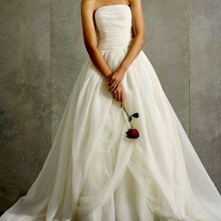 Vera Wang Organza Wedding Dress