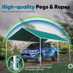 10' x 20'Carport-green-HEAVY DUTY 💥💥💥
