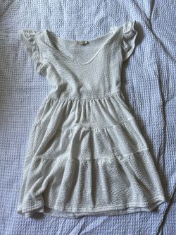 white spring/summer dress
