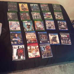 I Have Xbox One Games And Ps4 Games And 4 Ps3 Games. 