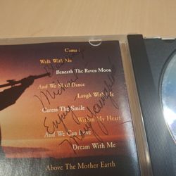 Mary Youngblood - Beneath The Raven Moon Signed booklet, CD doesn't