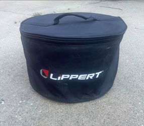 Lippert Odyssey Portable Charcoal Grill w/ Carry Case & Accessories NEW