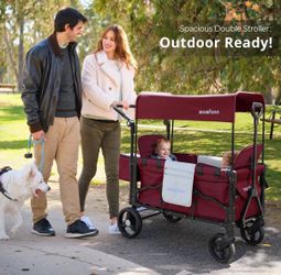 Stroller Wagon for Kids – 2-Seater All-Terrain Baby Wagon New No damage Not used