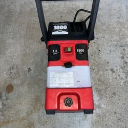 Clean Force 1800 Electric Pressure Washer 1.5 GPM 1800 PSI Soap dispenser  