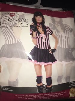 Sexy Referee Costume - Size S/M
