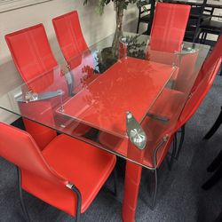 NEW DINING ROOM SET WITH FREE DELIVERY- BEDROOM FURNITURE SECTIONAL SOFA AND FINANCING AVAILABLE 