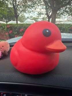 Squishy Red Duck