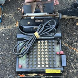 R.C Allen antique vintage adding business figuring machine great for display. Can be cleaned up nicely..   Porch pick up in Toms River off of Indian H