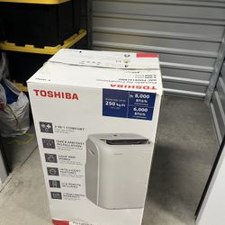 Portable AC - Toshiba 8000 BTU - Used a Handful of Times - RAC-PD0812CRRU