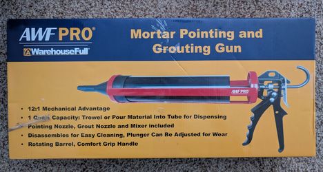 AWF Pro Mortar Pointing and Grouting Gun