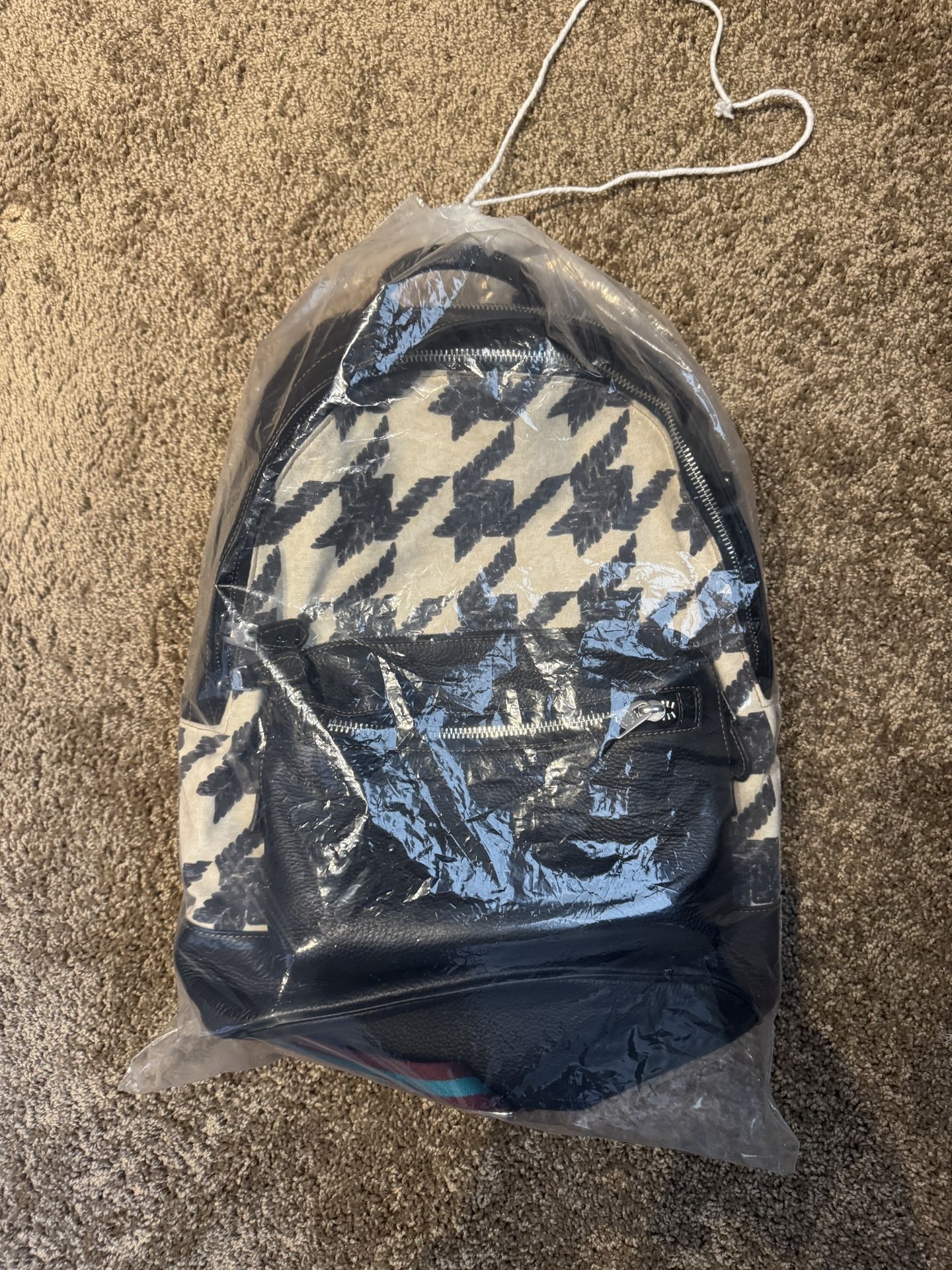 Coach Signature Houndstooth Book Bag. Like New! 