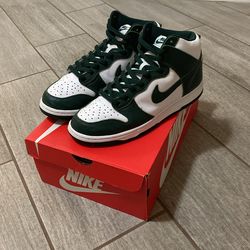Nike Dunk High Spartan Green