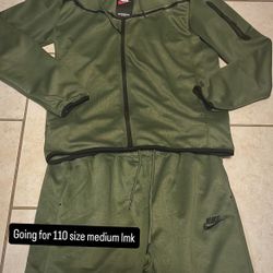 Olive Green Nike Tech Set