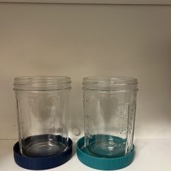 Jars With Lids And Spoons