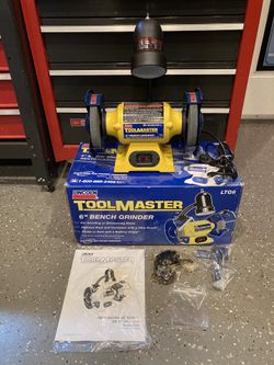 Bench Grinder New Lincoln Tool Master 
