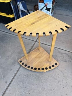 Fishing rod rack